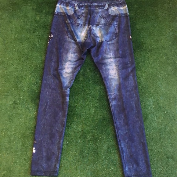 Jeggins butterfly print pants - Picture 2 of 6